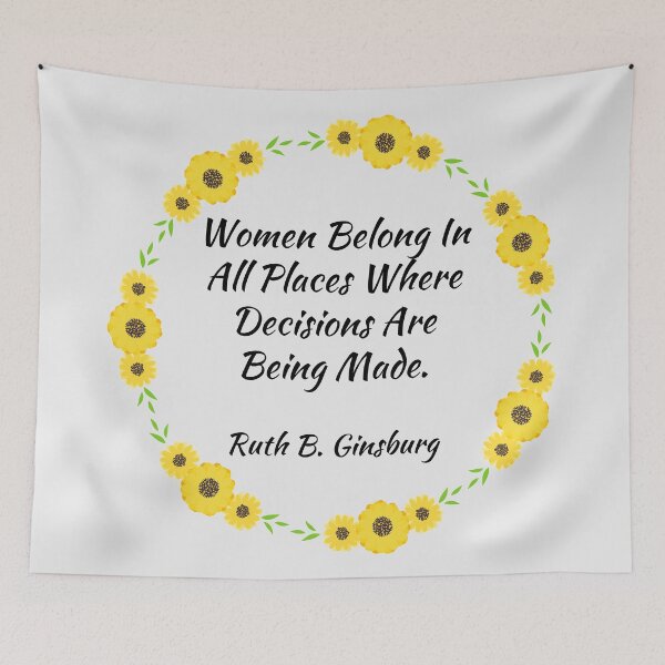 Item preview, Women Belong In All Places Where Decisions Are Being Made Sticker Pack designed and sold by JulianoZn97.