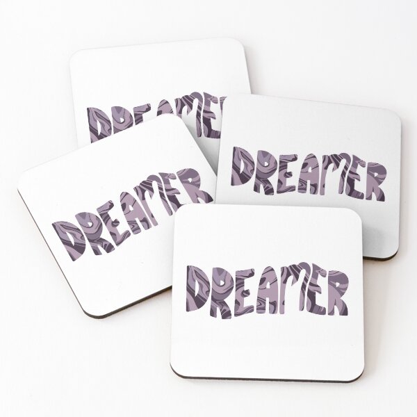 Item preview, Dreamer purple marble lettering designed and sold by sheyenneday.
