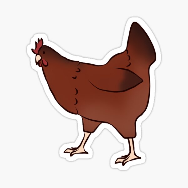 Item preview, Rhode Island Red Hen designed and sold by Clucky-Designs.