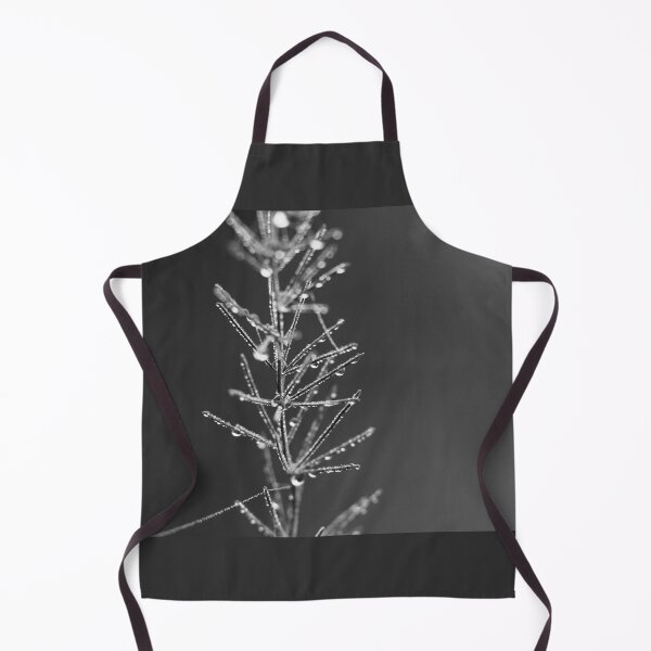 Item preview, Droplets of Dew on Asparagus Fern monochrome designed and sold by Imladris01.
