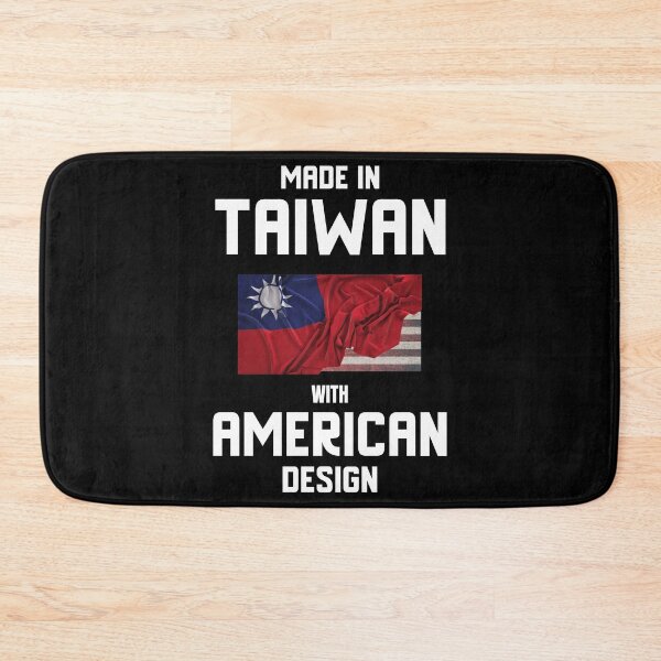 Item preview, Made In Taiwan With American Design Flag designed and sold by besttwlife.