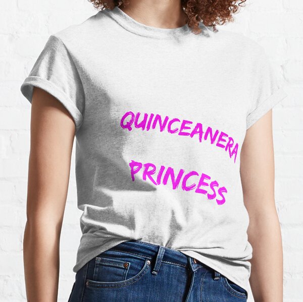 Quinceañera princesa Camiseta clásica