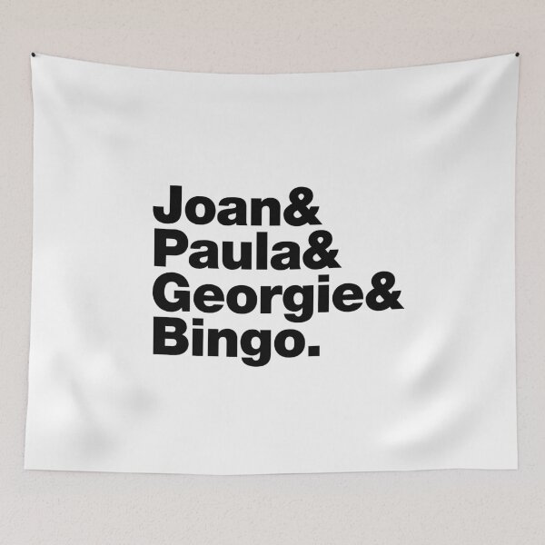Item preview, Joan&Paula&Georgie&Bingo. designed and sold by Rodney's Marketplace.
