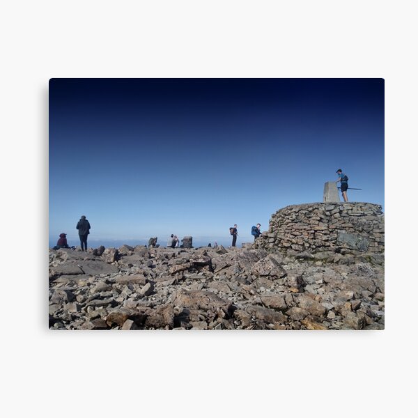 Item preview, Around the trigonometrical point - summit of Ben Nevis, Scotland designed and sold by Richard Flint.