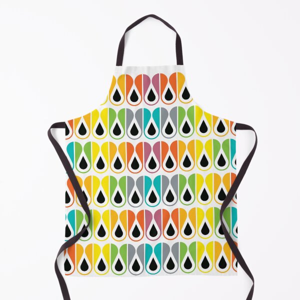 Item preview, Scandinavian Pattern 120 (colorful loops) designed and sold by Geometric Patterns.