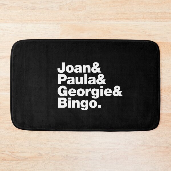 Item preview, Joan&Paula&Georgie&Bingo. (white) designed and sold by Rodney's Marketplace.