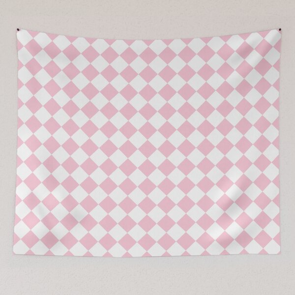 Item preview, Preppy Girly Pastel Pink Argyle  designed and sold by IamTrending.