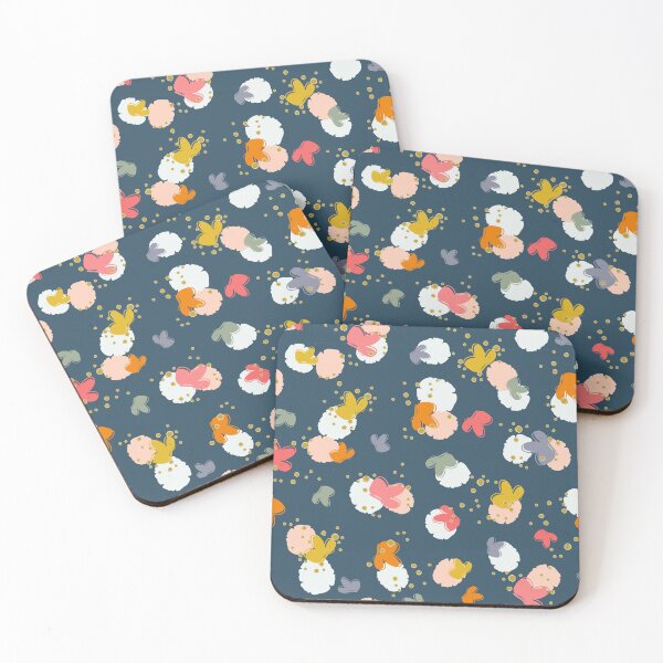 Item preview, Butterfly Blossom - Navy designed and sold by Jenny Lemon.