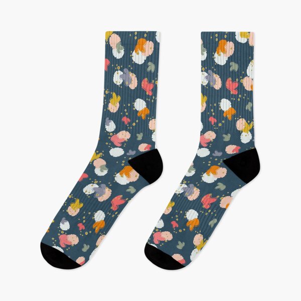 Item preview, Butterfly Blossom - Navy designed and sold by Jenny Lemon.