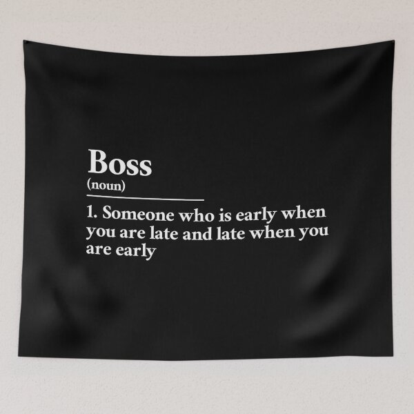 Item preview, Boss funny definition designed and sold by Statim.