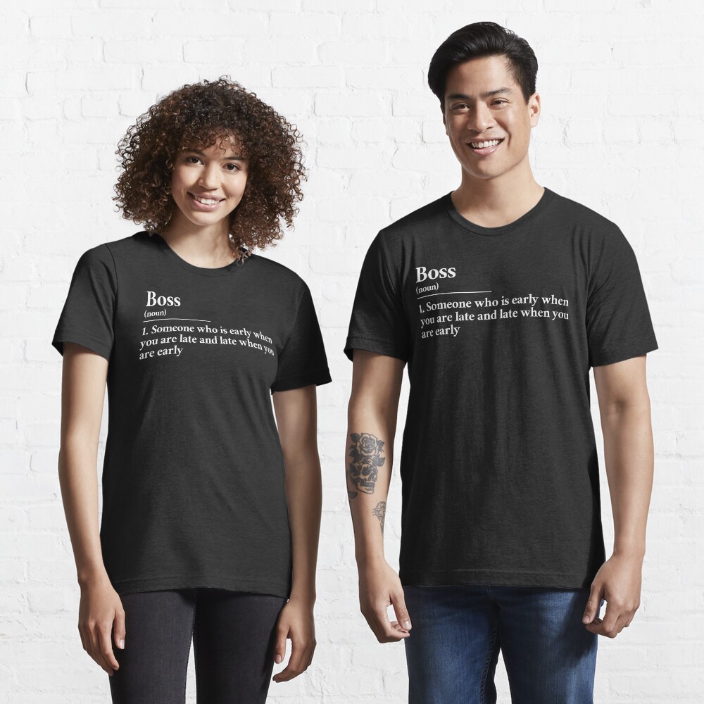 funny boss shirts