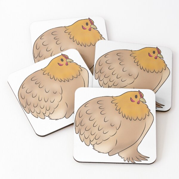 Item preview, Buff Cochin Hen designed and sold by Clucky-Designs.