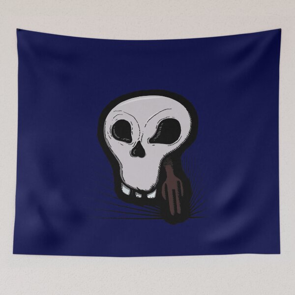 Item preview, Skull head, lady Death smallest pet monster designed and sold by ChatterFox.