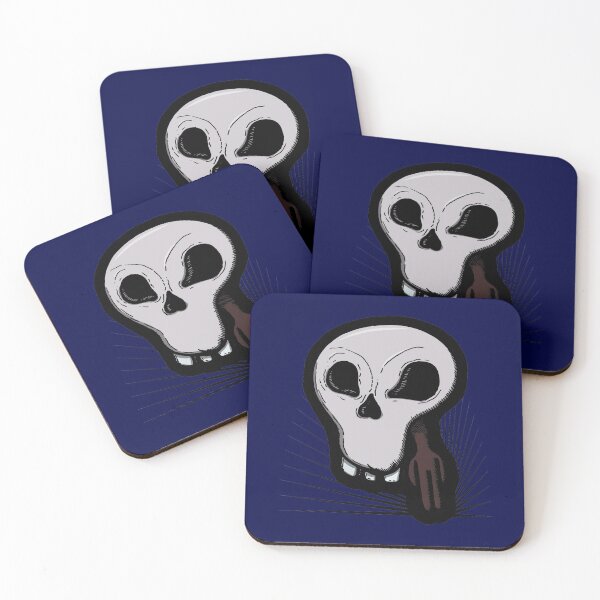 Item preview, Skull head, lady Death smallest pet monster designed and sold by ChatterFox.