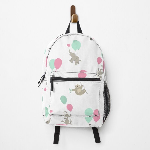Item preview, cute little animals flying away with balloons designed and sold by studioMoSa.