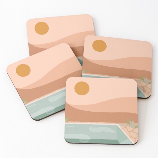 Item preview, warm summer pool vibe designed and sold by allicreate.