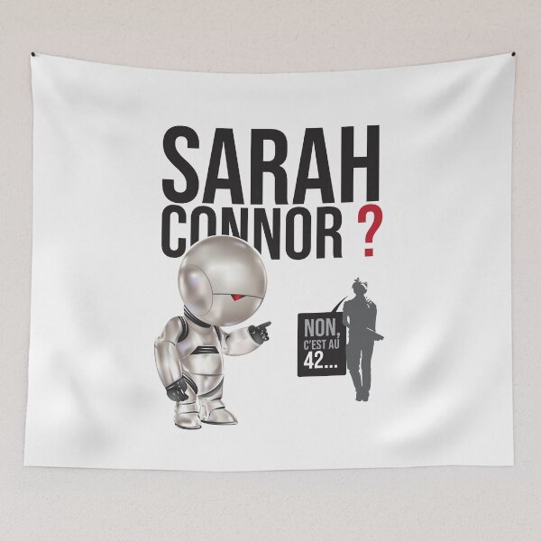 Item preview, Marvin (H2G2) and Sarah Connor ... designed and sold by Frangotier.