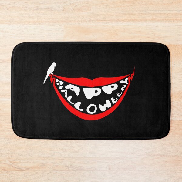 Item preview, Happy Halloween evil smile and bird designed and sold by Roy Store.
