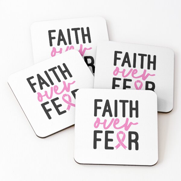 Item preview, Faith Over Fear Breast Cancer designed and sold by autlu.