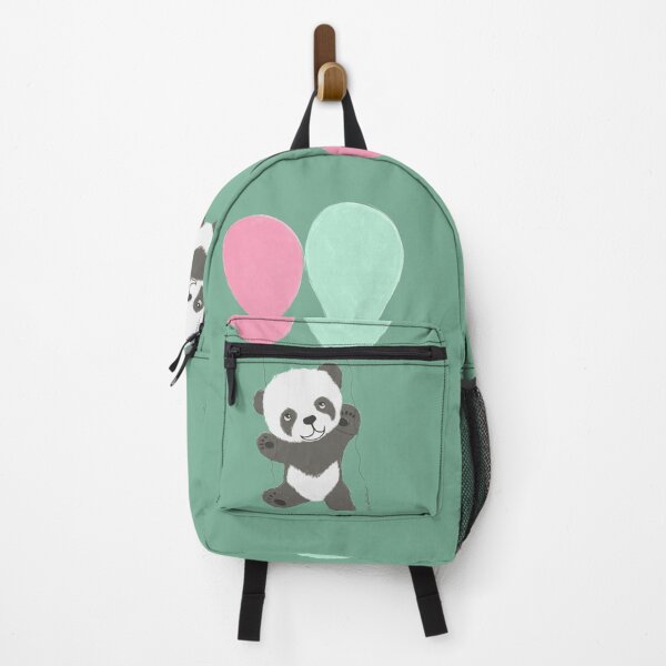Item preview, little panda flying away with balloons - baby illustration designed and sold by studioMoSa.