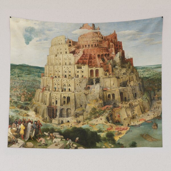 Item preview, Bible, Book of Genesis: Tower of Babel, Brugel (great) designed and sold by The Great  Art.
