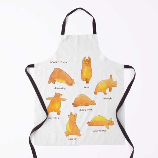 Item preview, Bearly Yoga poses designed and sold by AlisonKolesar.