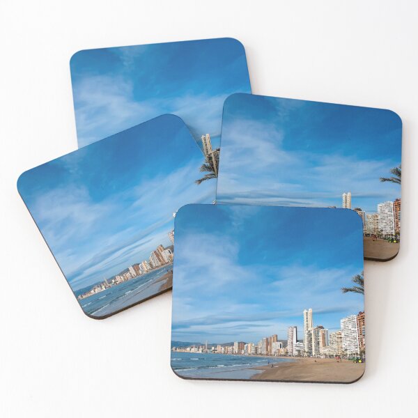Item preview, Benidorm Levante Beach Costa Blanca Spain designed and sold by AndyEvansPhotos.