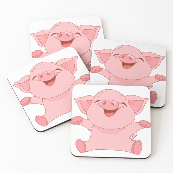 Item preview, Cute happy pig designed and sold by ChriseryMerch.