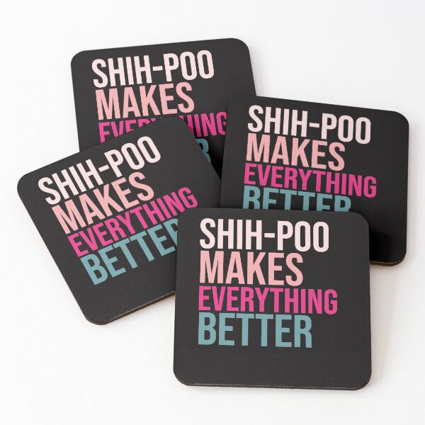 Item preview, SHIH-POO Dogs make everything better designed and sold by amrmab.