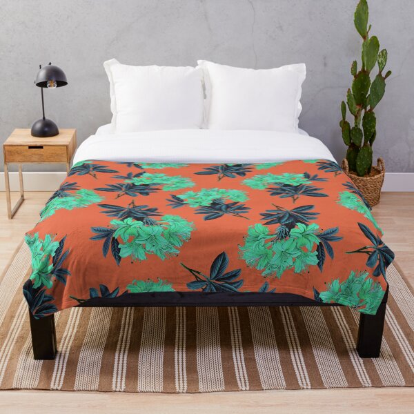 Item preview, Patrón de flores de hierbas de estilo psicodélico designed and sold by Designhub1000.