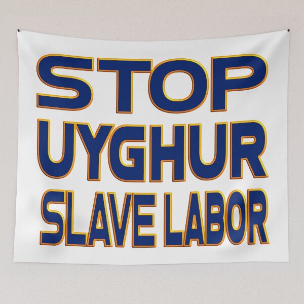 Item preview, STOP UYGHUR SLAVE LABOR designed and sold by Ralek.