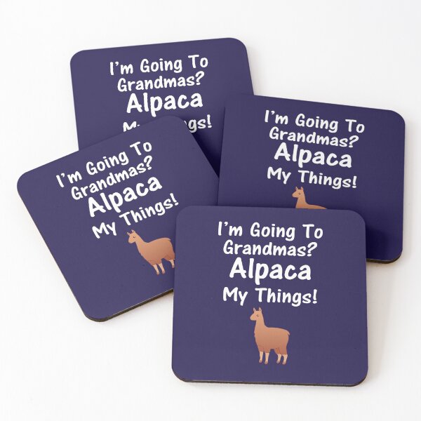 Item preview, I'm Going To Grandma's?  Alpaca My Things designed and sold by jaygo.