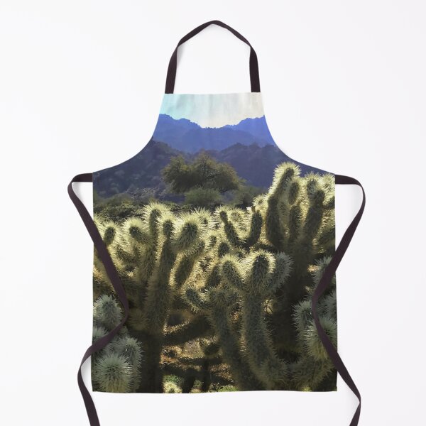 Item preview, Cholla Cactus and Mountains 1 designed and sold by thedvguy.
