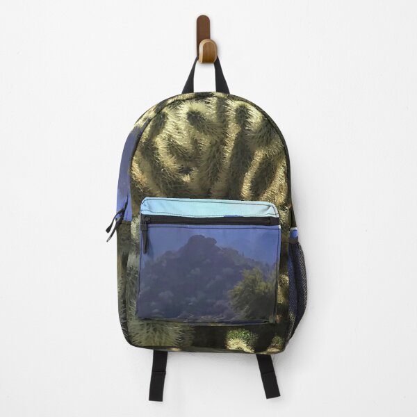 Item preview, Cholla Cactus and Mountains 1 designed and sold by thedvguy.
