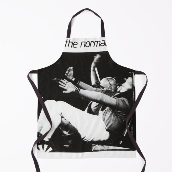 Item preview, The Normal warm leatherette 80s cult vinyl post punk black and white designed and sold by Onyria Art.