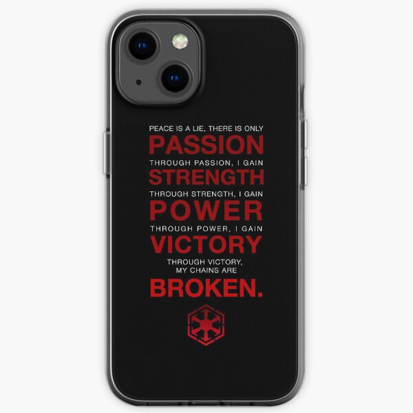 Code of the Sith iPhone Soft Case