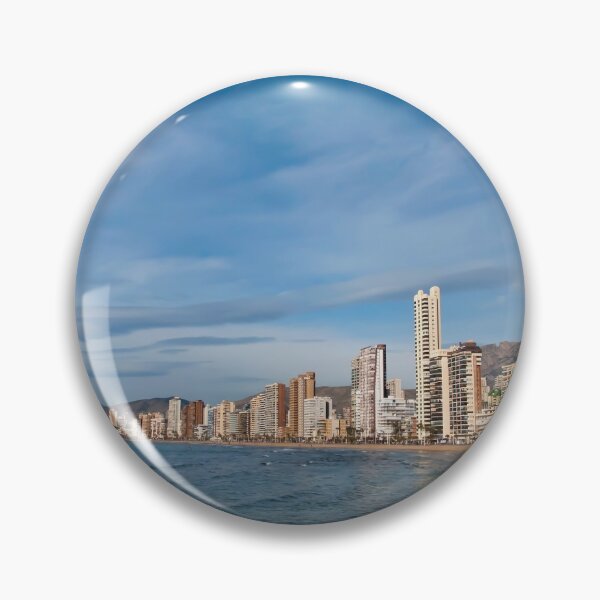 Item preview, Benidorm Levante Beach Costa Blanca Spain designed and sold by AndyEvansPhotos.