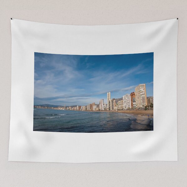 Item preview, Benidorm Levante Beach Costa Blanca Spain designed and sold by AndyEvansPhotos.