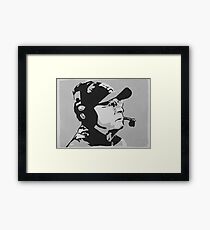 Tom Coughlin Portrait Framed Print