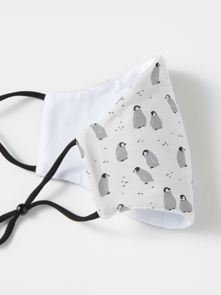 Alternative Ansicht von Baby Kaiser Pinguin Chicks Maske