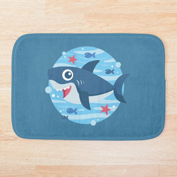 Item preview, Cute Baby Kawaii Shark designed and sold by ZodesignArt.
