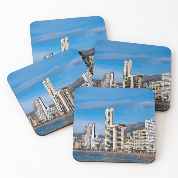 Item preview, Benidorm Levante Beach Costa Blanca Spain designed and sold by AndyEvansPhotos.