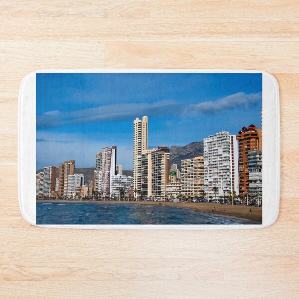 Item preview, Benidorm Levante Beach Costa Blanca Spain designed and sold by AndyEvansPhotos.