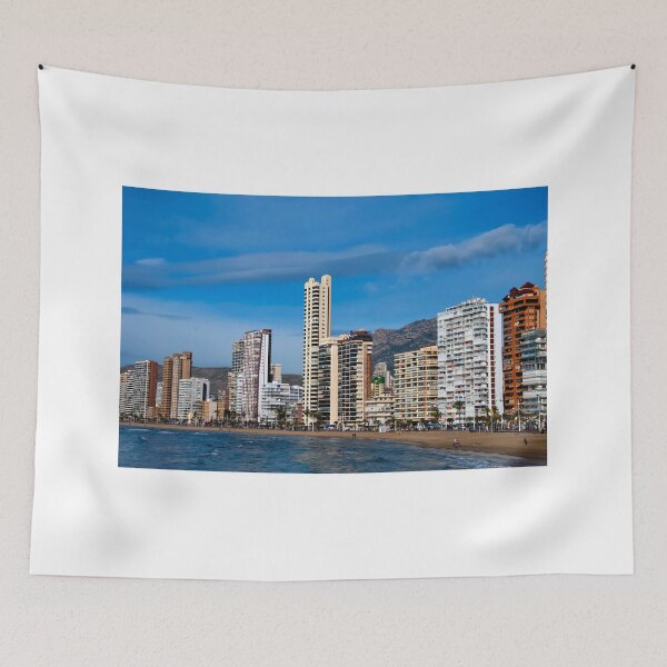 Item preview, Benidorm Levante Beach Costa Blanca Spain designed and sold by AndyEvansPhotos.