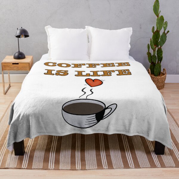 Item preview, Coffee is Life designed and sold by BusyMonkeys.