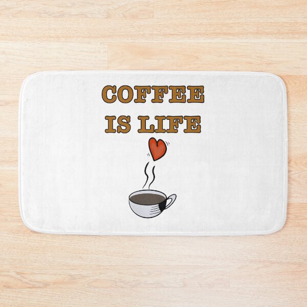 Item preview, Coffee is Life designed and sold by BusyMonkeys.