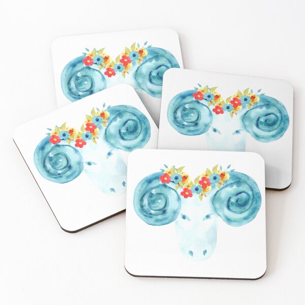 Item preview, Watercolor Aries designed and sold by cezarelu.