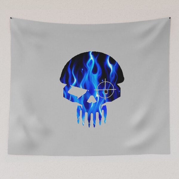 Item preview, BLUE SNIPER FLAME designed and sold by THE AMERICAN TEEVANGELIST.