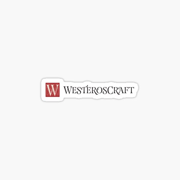 WesterosCraft Logo Sticker