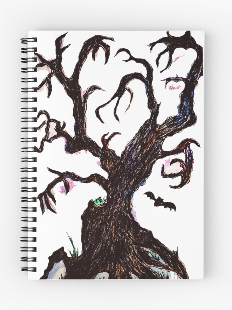 Thumbnail 1 of 3, Journal, Scary Tree Design designed and sold by CanDo20.